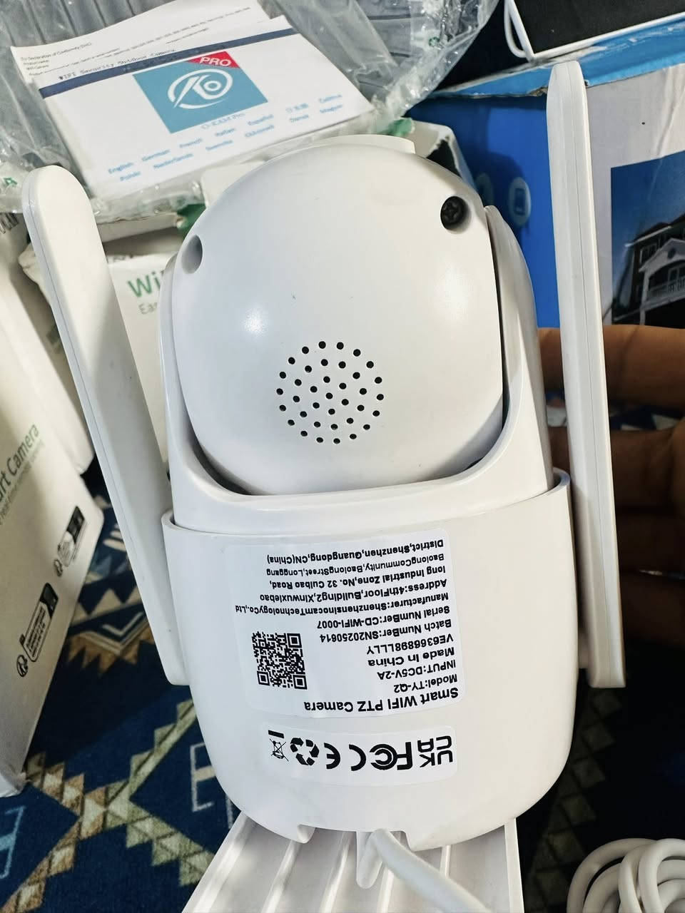 كاميرات دوارة BTZ ام السيمكرت والرام 35 قفل
وحدة وثنين أخواتها فقط ام الرام الوحدة ب30 قفل 
و3 ام الرام فقط(البيض شكلهن)الوحدة ب25 قفل
دقتهن فول هم دوارات وهم بيهن دقة حلوة وهم بيهن تحكم بالتلفون ويطنك إنذارات وووو
مكاني بغداد توصيل ماعندي


**إذا كنت صاحب هذا الإعلان وتريد حذفه لأي سبب، رجاءا أرسل رسالة إلى الدعم الفني**