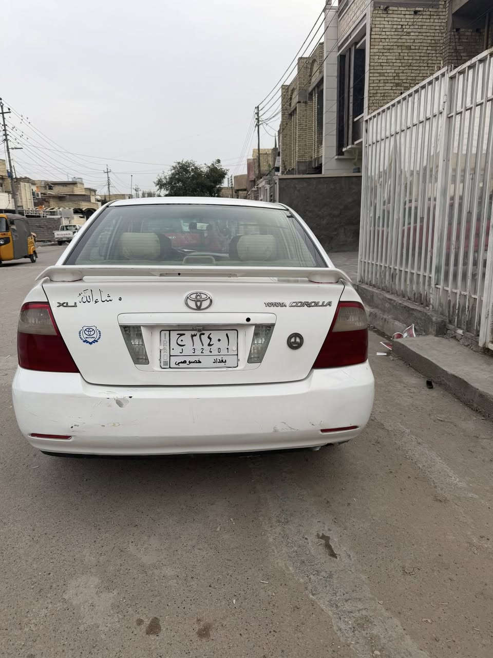 كورلا للبيع موديل 2007 خليجي سيارة جديدة جاهزة محرك كير مكفولات صدر تخم تاير كله جديد رقم بغداد مشروع وطني سيارة مكفوله من ضربه بيه مكانات صبغ ابيع احزام بدون دواخل السعر 76 ورقه مكان سيارة بغداد الرصافة رقمي ‭0771 717 7197‬
