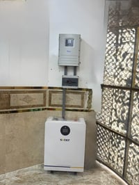 عملنا لهذا اليوم  تم تنصيب منضومة اخرى للاخ عباس الشباني  للاستفسار 07...