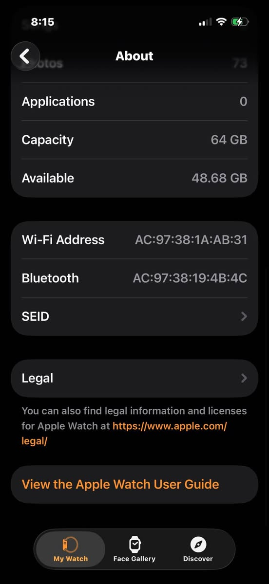 Very well kept, and in excellent condition.
I’m only selling it because I’m upgrading to the Ultra series.

This watch is perfect if you want to level up your health, fitness, sleep tracking, calorie burn, and workout routine. It even works perfectly underwater — great for swimming tracking as well. It has been incredibly reliable and smooth in daily use.

Original price: 499,000 IQD
Selling price: 325,000 IQD (slightly negotiable)

A great chance to get a nearly-new Series 9 for a much better price! أربيل, العراق


**إذا كنت صاحب هذا الإعلان وتريد حذفه لأي سبب، رجاءا أرسل رسالة إلى الدعم الفني**