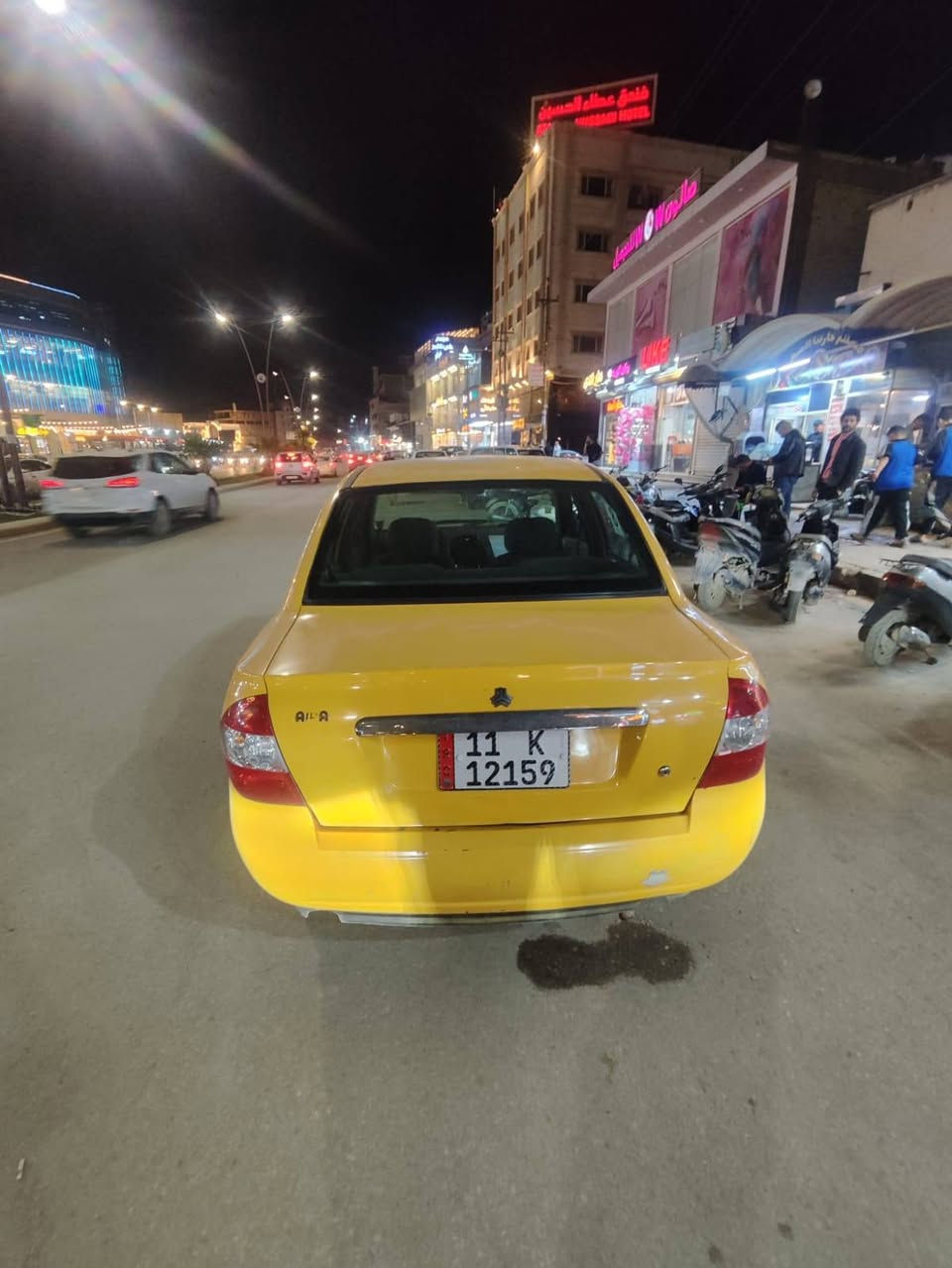 للبيع طيبه ٢٠١٤ سياره نضيفه مابيه نقص بدون ضربه بأسم جاري مداور ثاني يوم رقم كربلاء مصفره هيئه وغرامات الرقم انكليزي كير مكينه حداديه كهربائيات كله مكفول السعر ٤١ وبيه مجال للشراي واني مكلف بلنشر هذا رقم راعيها ***********
