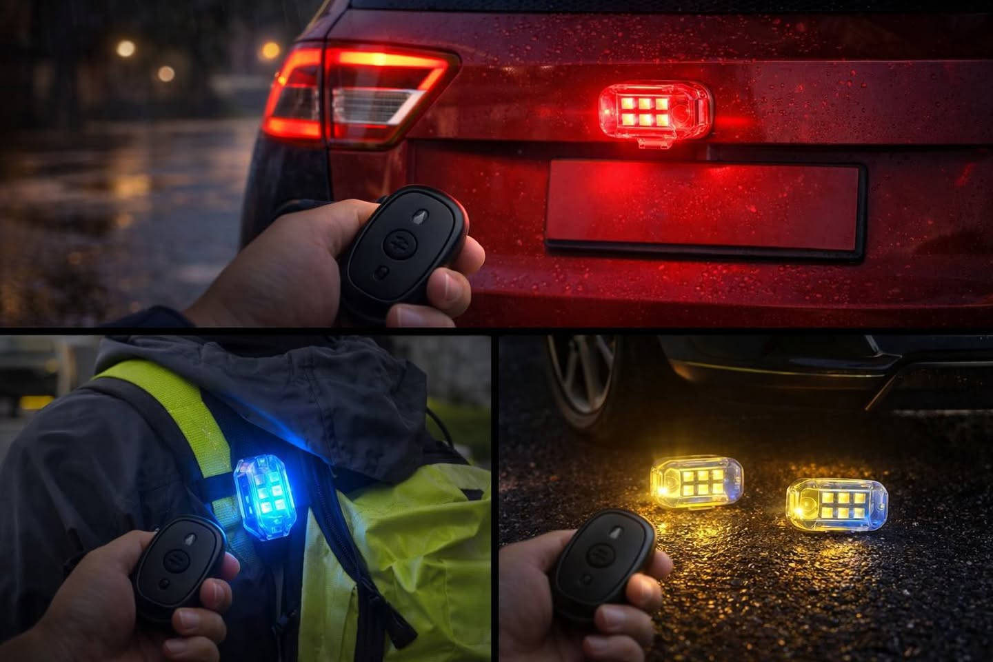 🌟 المميزات الرئيسية
📍 تصميم مدمج وسهل التثبيت
تتميز بحجم صغير جداً وخفيف الوزن، مما يجعلها مثالية للتثبيت على أي سطح. استخدم الأربطة المطاطية أو اللاصق المرفق لتثبيتها على:
• زجاج السيارة • الدراجة • الخوذة • أو حتى حقيبة الظهر.
🌈 طيف واسع من الألوان
تألق بـ 7 ألوان مختلفة تناسب كل الأذواق:
⚪ أبيض | 🔴 أحمر | 🟢 أخضر | 🔵 أزرق | 🟡 أصفر | 🟣 بنفسجي | 💎 أزرق سماوي
⚙️ أكثر من 30 نمط إنارة
اختر الوضع الذي يناسب حاجتك:
• ⚡ وميض سريع: لجذب الانتباه فوراً.
• 🐢 وميض بطيء: لإشارة هادئة ومستمرة.
• 🚨 نمط الإنقاذ SOS: لحالات الطوارئ.
• 💡 إنارة ثابتة: لرؤية واضحة ومستمرة.
• ✈️ وضع الطيران: مخصص للطائرات المسيّرة.
🎮 التحكم اللاسلكي الذكي
ريموت كنترول صغير الحجم يمنحك السيطرة الكاملة عن بُعد:
• 🔘 زر التبديل: للتنقل السلس بين الألوان والأنماط.
• ⚡ زر الوميض: لتفعيل النمط السريع بضغطة واحدة.
• 💡 زر الثبات: لتشغيل الضوء المستمر فوراً.
• 🔋 البطارية: يعمل ببطارية CR2032 مدمجة وطويلة الأمد.
🔋 الطاقة والأداء
🔌 الشحن: يتم الشحن عبر منفذ Micro USB العالمي.
⏳ سرعة الشحن: شحن كامل خلال 90 دقيقة فقط.
⏱️ الاستخدام: تدعم حتى 3.5 ساعات من التشغيل المستمر (وتدوم لفترة أطول في أوضاع الوميض).
🔋 البطارية: سعة 300mAh بجهد 3.7V.


**إذا كنت صاحب هذا الإعلان وتريد حذفه لأي سبب، رجاءا أرسل رسالة إلى الدعم الفني**