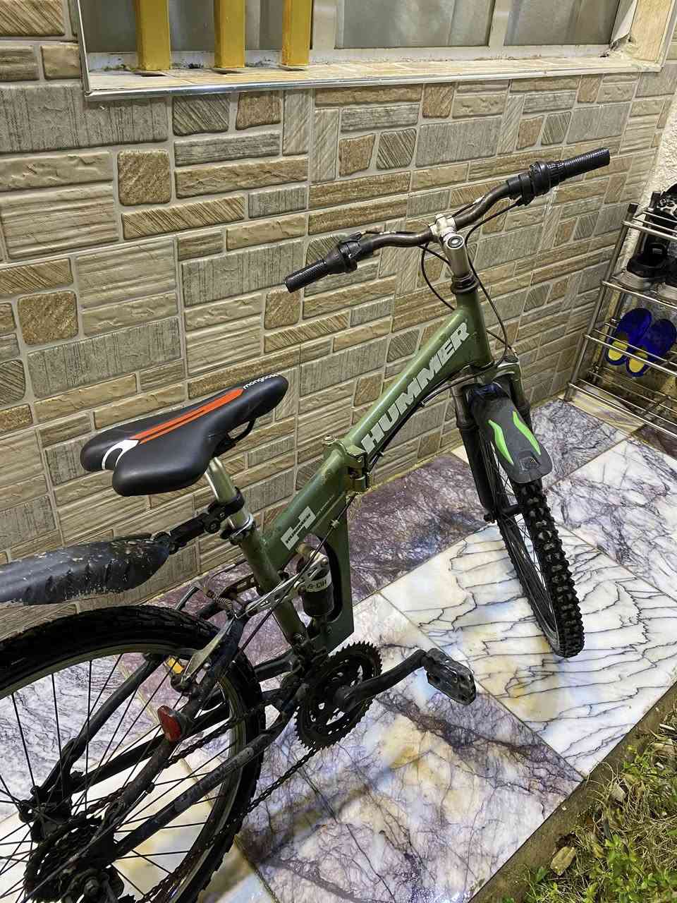 السلام عليكم دراجة نوع همر بالة بيها نواقص بسيطة السعر ١٠٠ وبيها مجال الاتصال على الرقم*********** مكاني بغداد سبع ابكار
