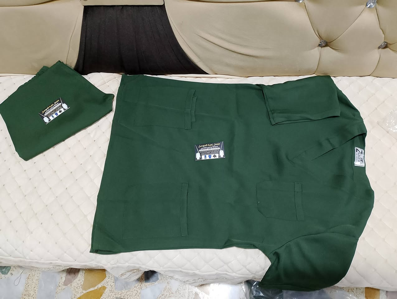 عروضنه مستمره وماتخلص 🌹♥️
العرض الاقوى ع مستوى العالم😍
سكراب ليكرا نص ردن ب13الف قطعه وحده واذا قطعتين ب25الف 
سكراب ليكرا ردن كامل ب15الف
سكراب ليكرا نسائي طويل للركبه ب20الف 
توصيل داخل الموصل 3الاف خارج الموصل والمحافظات ب5الاف
ئۆفەرەکانمان بەردەوامن و هەرگیز کۆتایی نایەت 🌹♥️
بەهێزترین ئۆفەر لە جیهاندا 😍
سکرابی نیوە قۆڵی لایکرا بە ١٣ هەزار دۆلار بۆ یەک پارچە، یان ٢ دانە بە ٢٥ هەزار دۆلار
سکرابی تەواو قۆڵی لایکرا بە ١٥ هەزار دۆلار
سکرابی درێژی خانمانی لایکرا (تا ئەژنۆ) بە ٢٠ هەزار دینار
گەیاندن لە ناوخۆی موسڵ 3 هەزار دینارە، لە دەرەوەی موسڵ و بۆ پارێزگاکانی دیکەش 5 هەزار دینارە
Our offers are ongoing and never end 🌹♥️
The strongest offer in the world 😍
Lycra half-sleeve scrub for 13,000 IQD for one piece, or 2 pieces for 25,000 IQD
Lycra full-sleeve scrub for 15,000 IQD
Long women's lycra scrub (to the knee) for 20,000 IQD
Delivery within Mosul is 3,000 IQD, outside Mosul and to other governorates is 5,000 IQD


**إذا كنت صاحب هذا الإعلان وتريد حذفه لأي سبب، رجاءا أرسل رسالة إلى الدعم الفني**