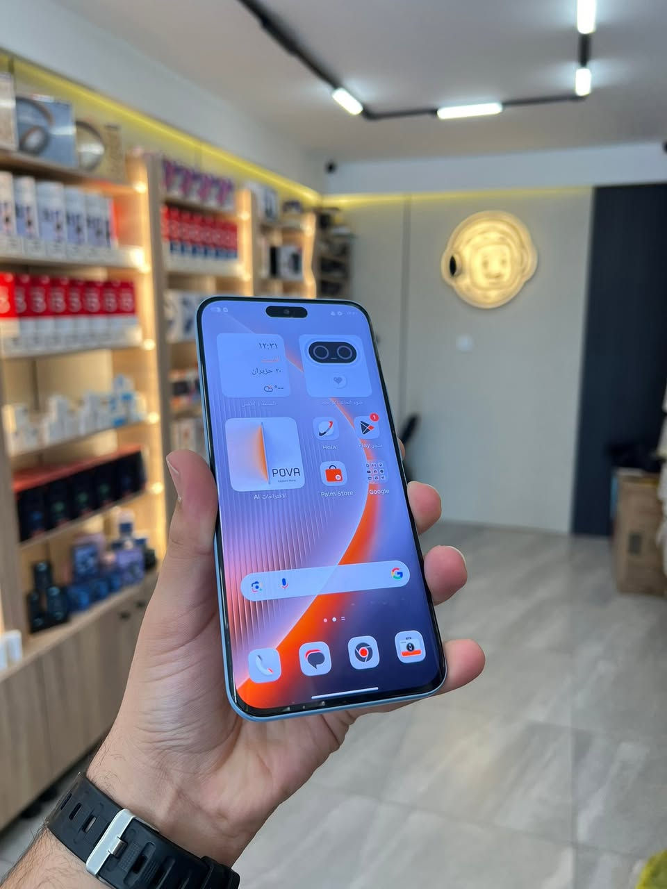 TECNO POVA Slim 5G🩵
بسعر 310 الف فقط مع كامل ملحقات فقط مفتوح من الكارتون ❤️‍🔥

الذاكرة 256GB

رام 8GB+8GB=16GB

المعالج Dimensity 6400

البطارية 5160mAh

الكاميرا 50MP

تردد الشاشة 120HZ

جهاز كلش حلو ونظيف ❤️‍🔥

المكان موصل 

حي الميثاق 

للاستفسار 

***********
