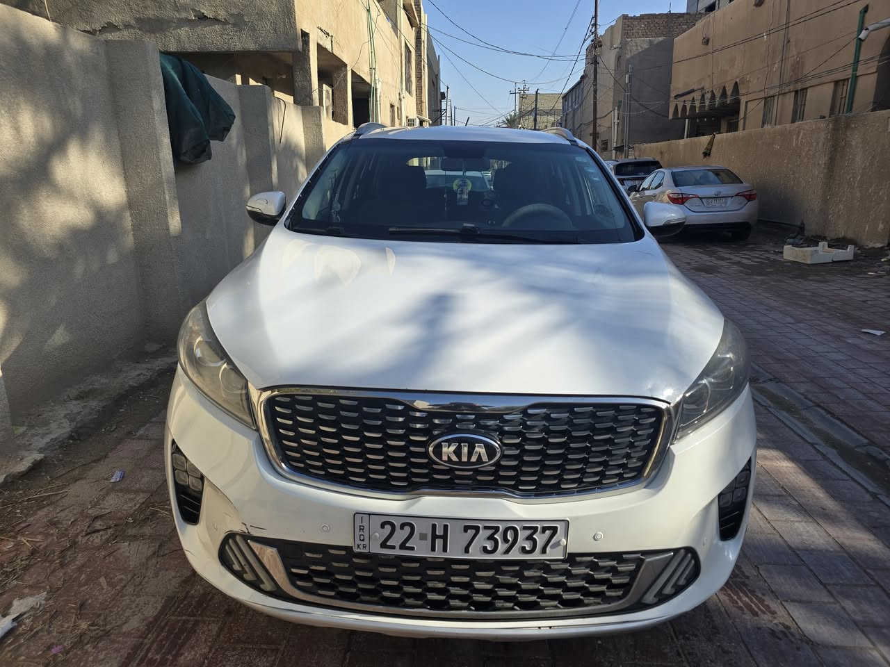 السلام عليكم
سورنتو كيا
حادثها جاملغ الوره لا طاك ايرباك ولا شي
موديل ٢٠
رقم اربيل باسمي
أبيض
٧ راكب
محرك ٢٤٠٠
الهاتف ***********
قطعتين تبريد
تحكم ستيرن
175 وبيها مجال
