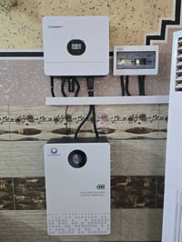 منظومة شمسية • انفيرتر ٦.٢ كيلو • بطارية ليثيوم ١٠ كيلو