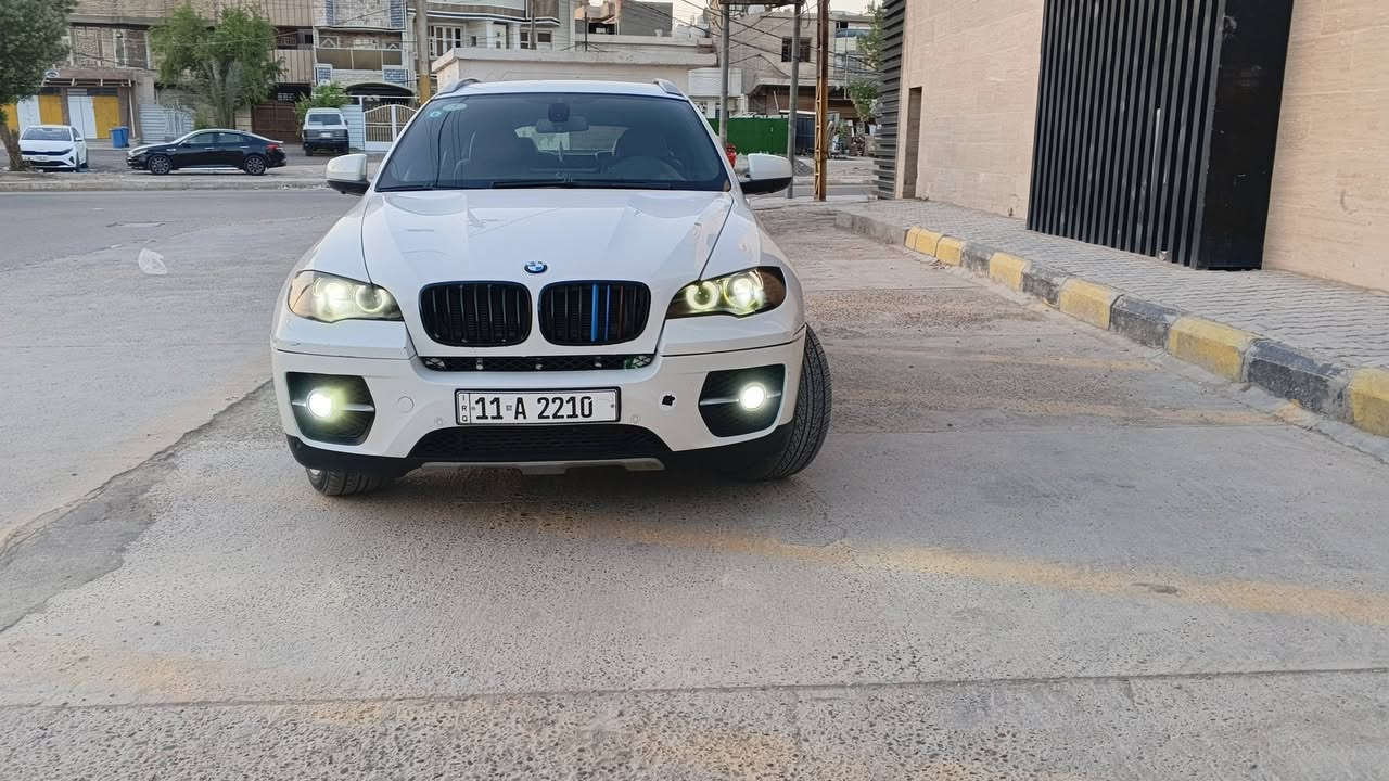 BMW X6 2009 خليجي فول الفول محرك 6 سلندر توين توربو المرغوب ماشيه 109 الف كيلو مكانها بغداد الاسكان ترايك من زاخو للفاو السعر (138) غير قابل للتفاوض للتفاصيل (***********)

