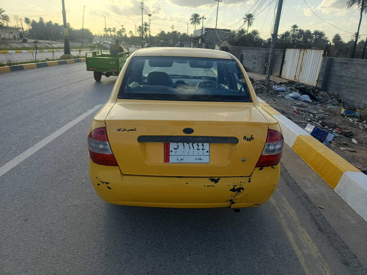 السلام عليكم للبيع طيبه رقم بغداد مداور مباشر مكينه وكير جدد ضربه مابيه حداديه زينه سياره حلوه وكاعده مكاني كربلاء السعر 32 رقمي .***********
