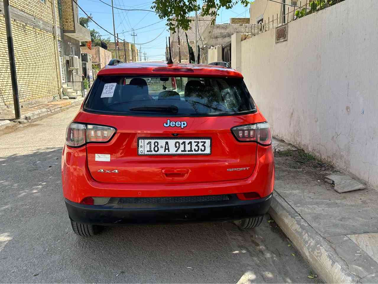 السلام عليكم 
جيب كومباس موديل 2018 مرقم بسمي الرقم الدولي الضرر موجود سونار بلصور بنيد مفتوح جاملغ بارد فقط محرك 2400 كير مكينه حداديه تبريد شرط الفحص مكاني ناصريه مركز للاستفسار *********** ناصرية, ذي قار
