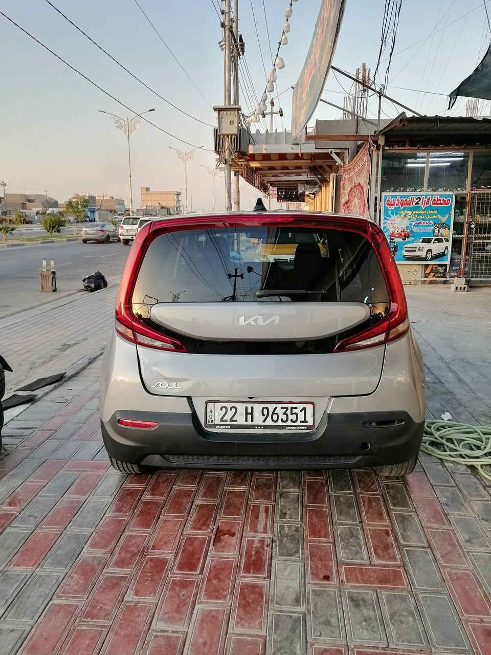 كيا صول للبيع موديل 22 ورد أمريكي حادث حافت الجاملغ الخلفي فقط الباقي كبس الشركة ترقيم أربيل بسمي مكان كربلاء بدون ارباك إطفاء ذاتي حساسات امامي وخلفي وردار جانبي تحكم استيرن جهتين قياده ذاتيه مانع اسطدام مانع انزلاق محرك2000 دوش شاشة اعطال حساسات اطارات كامره دواره اتريد تحويل او وكالة ***********
