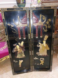 ٢قطع • تابلوه حجر • ٣٠×٩٠سم