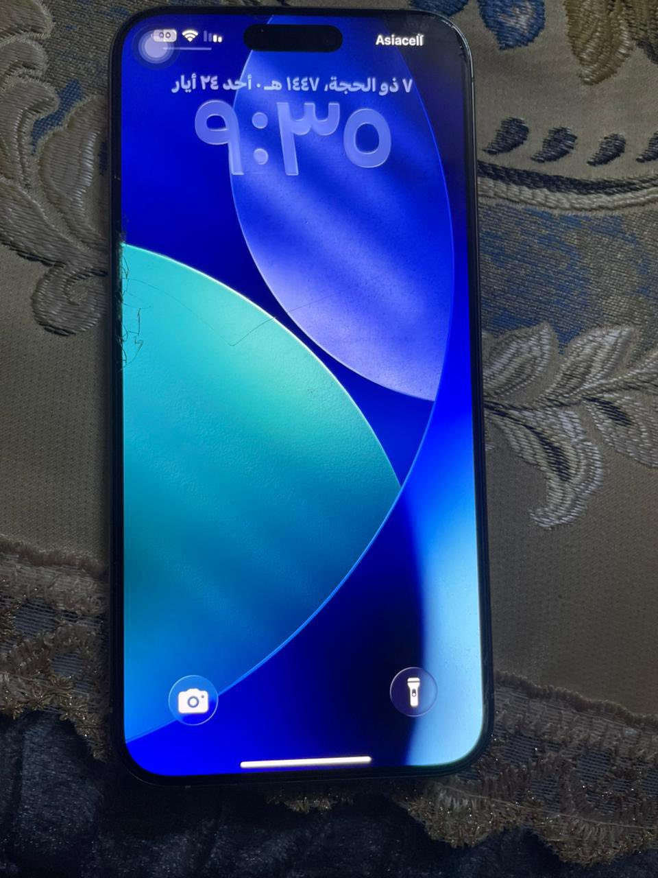 السلام عليكم
لقطة . 
15 Pro Max 

ذاكرة التخزين 256 
‏
البطارية 89

نسخة الشرق الأوسط AA,A

حالة الجهاز ، مكفول
السعر 1.025.000
مع مجال قليل العنوان النجف الإشراف


**إذا كنت صاحب هذا الإعلان وتريد حذفه لأي سبب، رجاءا أرسل رسالة إلى الدعم الفني**