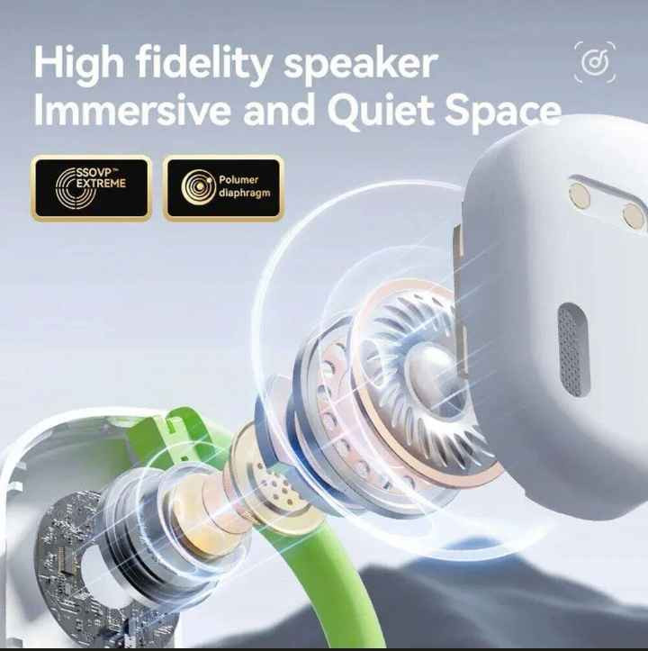 #سماعات_لاسلكية من نوع Stereo Earphone 
طراز M82.

#بسعر 15 الف فقط

* تقنية الاتصال: تدعم تقنية Bluetooth 5.49، مما يوفر اتصالاً مستقراً واستهلاكاً منخفضاً للطاقة.

* ميزة الترجمة: تتميز بعض إصدارات هذا الطراز بقدرتها على ترجمة أكثر من 144 لغة ولهجة في الوقت الفعلي عبر تطبيق خاص.

* جودة الصوت: توفر صوتاً محيطياً ثلاثي الأبعاد (3D Surround Sound) مع تقنية عزل الضوضاء لضمان نقاء الصوت والمكالمات.

* البطارية والشاشة: تحتوي علبة الشحن على شاشة LED رقمية لإظهار نسبة شحن البطارية.

* تدعم السماعات الشحن السريع مع عمر بطارية يصل إلى أكثر من 20 ساعة إجمالية.

* التصميم: تصميم رياضي مفتوح (OWS) لا يُغلق قناة الأذن بالكامل، مما يجعله مثالياً للأنشطة الرياضية والاستخدام اليومي الآمن. بغداد, العراق


**إذا كنت صاحب هذا الإعلان وتريد حذفه لأي سبب، رجاءا أرسل رسالة إلى الدعم الفني**