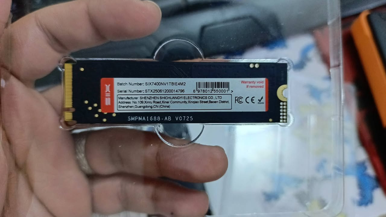 رام حاسبة Ssd M.2 1T سرعته مثل ما موجوده بالصورة سعره ١٦٥ الف و بي مجال بسيط


**إذا كنت صاحب هذا الإعلان وتريد حذفه لأي سبب، رجاءا أرسل رسالة إلى الدعم الفني**