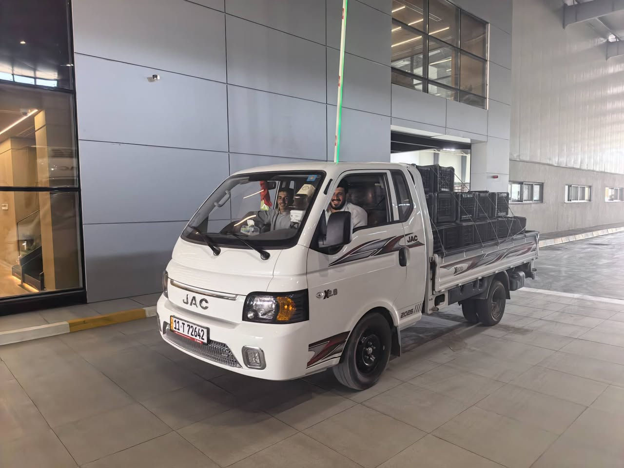 JAC Light Truck is now in Iraq! Visit our showrooms in Baghdad，Bayaa & Masafer. Designed for Chinese enterprises, it’s reliable, efficient, and ready to boost your business. Welcome for inquiries and orders!
Contact:
Ali: +964 784 422 9977

JAC Light Truck is now in Iraq! Visit our showrooms in Baghdad，Bayaa & Masafer. Designed for Chinese enterprises, it’s reliable, efficient, and ready to boost your business. Welcome for inquiries and orders!

للتواصل:علي: 9977 422 784 964+شاحنات JAC الخفيفة الآن في العراق! تفضلوا بزيارة صالات العرض التابعة لنا في بغداد، البياع، والمسافر. صُممت خصيصاً للشركات الصينية، فهي موثوقة، فعالة، ومستعدة لتطوير أعمالكم. نرحب بجميع استفساراتكم وطلباتكم!
