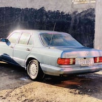 مارسدس جامبو ١٩٨٨  300 S رقم بغداد أنكليزي هزه جديده   صدر امامي خلفي ...