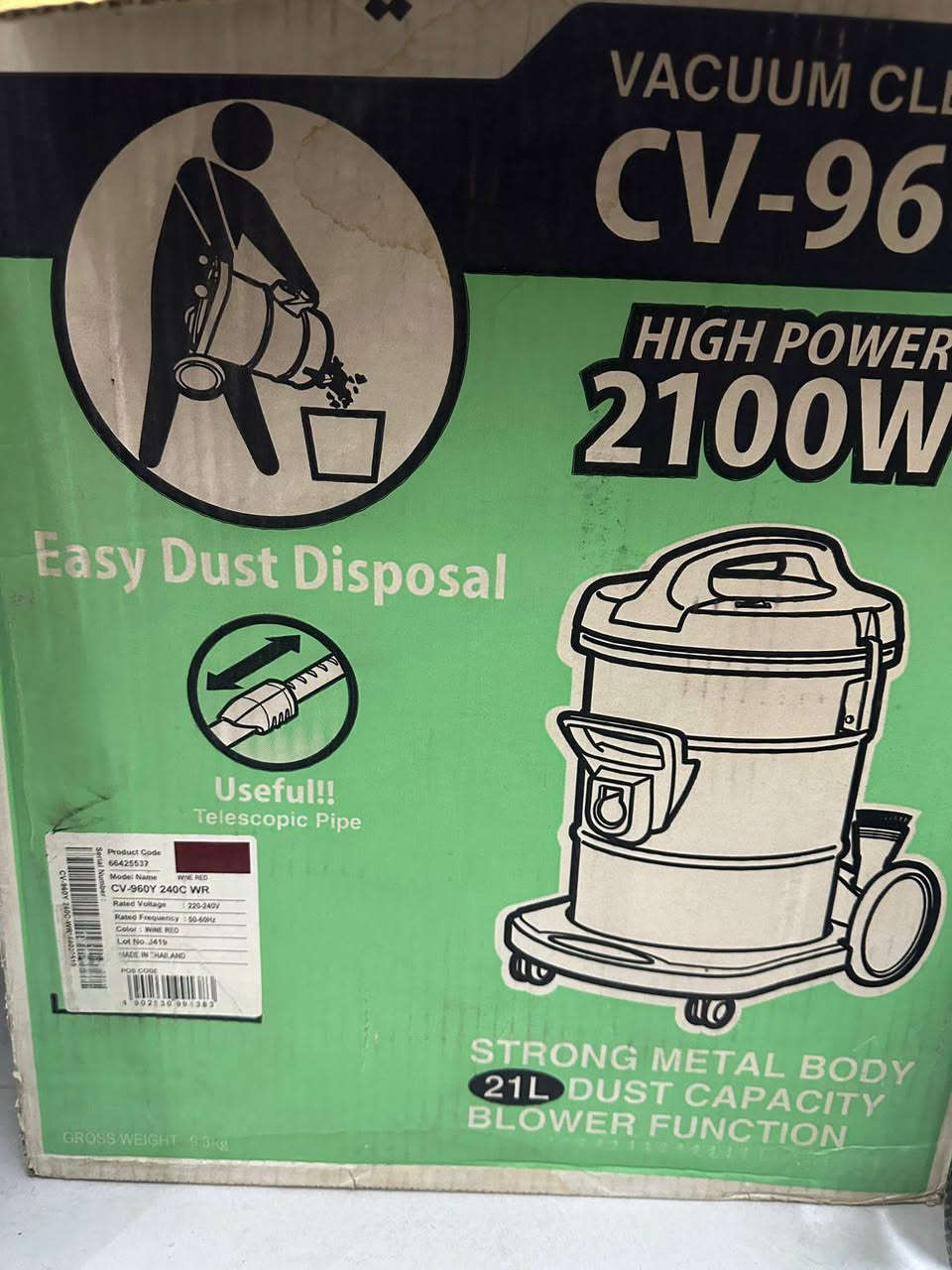 غساله ١٠كيلو ١٧٥بي مجال بسيط
مكنسة كهربائيه الاصلي ١٠٠بي مجال بسيط
بغداد


**إذا كنت صاحب هذا الإعلان وتريد حذفه لأي سبب، رجاءا أرسل رسالة إلى الدعم الفني**