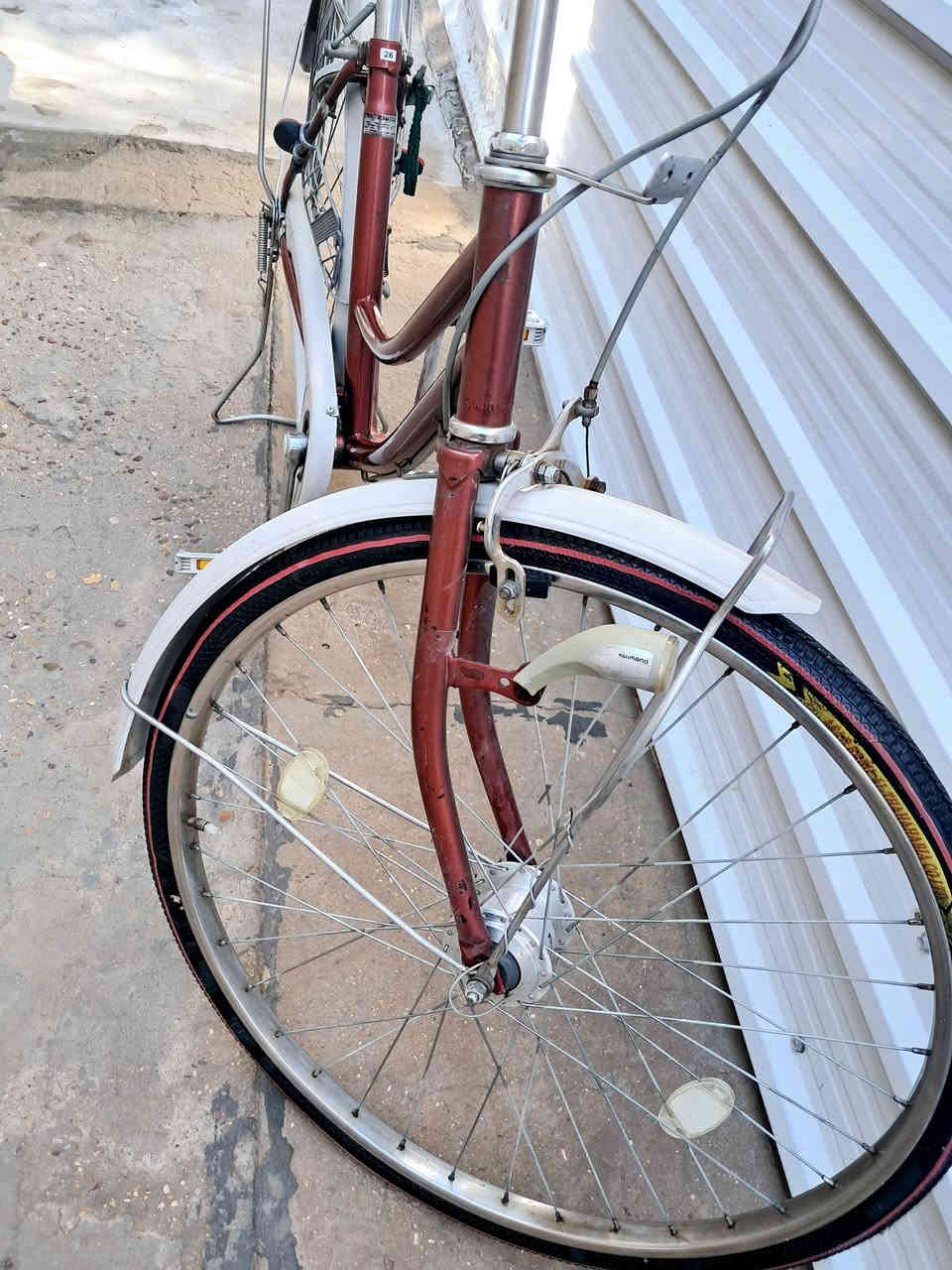 1-بايسكل - ياباني أصلي. نضيف كلش. مستعمل شي قليل. _السعر 100:او بي مجال
1-بايسكل - ياباني أصلي. نضيف كلش. مستعمل شي قليل. _السعر 100:او بي مجال مكاني گربلاء. _ المقدسه.  

قرب فندق. البارون.🏢

الشراي يراسلني وتساب: ***********
