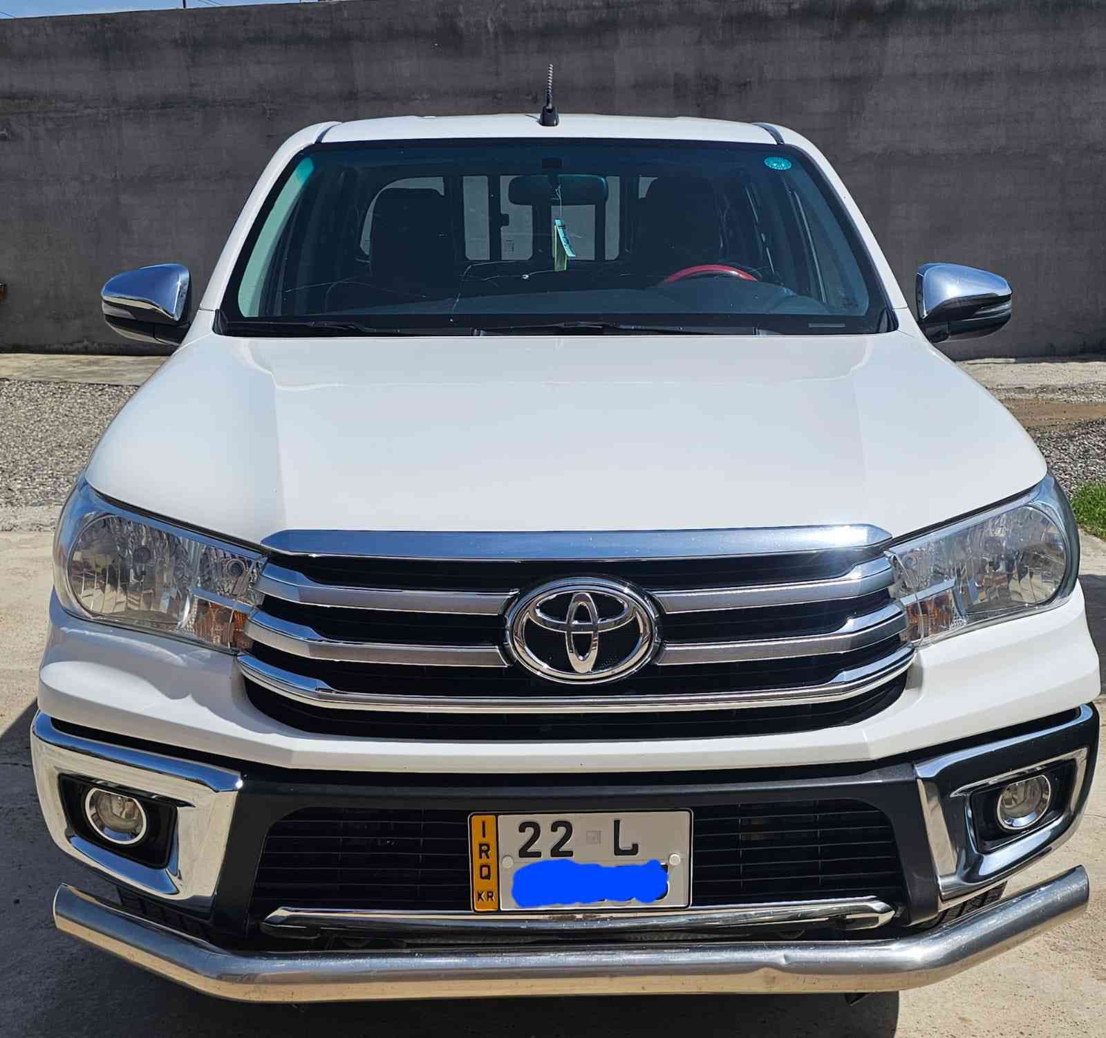 السلام عليكم
عذاري هايلوكس 2019 فول 
محرك شرط لا صرف ولا نفخ مامفتوح 
ماشيه 177
شرط التحويل 
تبريد قطعتين 
شرط بدون صبغ
السياره حيل جديده وجاهزه ماناقصها شي✅  
 
                     ((ملاحظه)) 
 اعتذر عن بيع الأقساط او المده لبيع فقط لبيع فقط 
لا تنطي اسعار بكيفك ذا ماتفيدك عبرهه واني الممنون 
مكان السياره صلاح الدين /الشرقاط / اجميله 
                                                    
    ***********
    ***********
