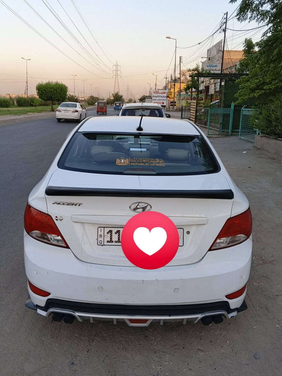 سياره اكسنت 2016 وارد كندي محرك 1600 رقم بغداد الحادث كما موضح بالصورة للاستفسار ***********
