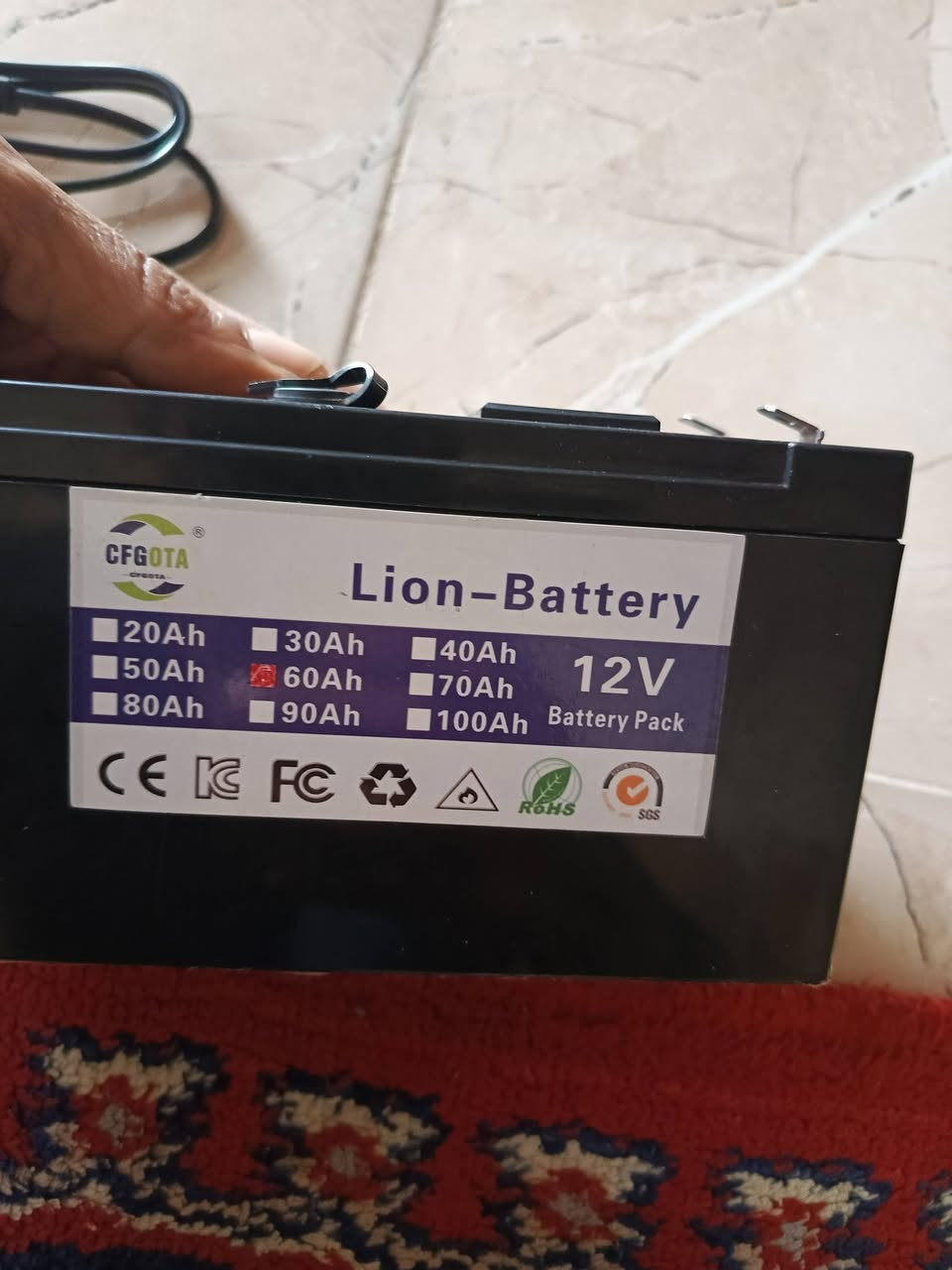 بطارية ليثيوم ترهم بوربنك 55 واصل


**إذا كنت صاحب هذا الإعلان وتريد حذفه لأي سبب، رجاءا أرسل رسالة إلى الدعم الفني**