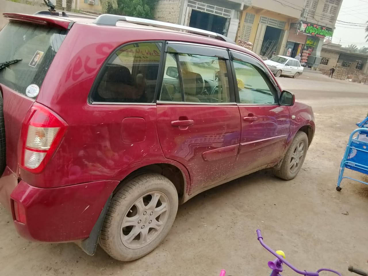 للبيع او مراوس شيري تيكو ٢٠١٣ رقم بابل دولي باسمي مكان السياره بابل كير محرك نضيفات باتري راديتر جدد اطارات نضيفه دواخل حلوى السياره احلى من بلصوره السعر 55 وبلعافيه على الياخذه *********** حلة, بابل
