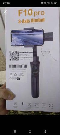 عصا سيلفي • F10 Pro • فحم