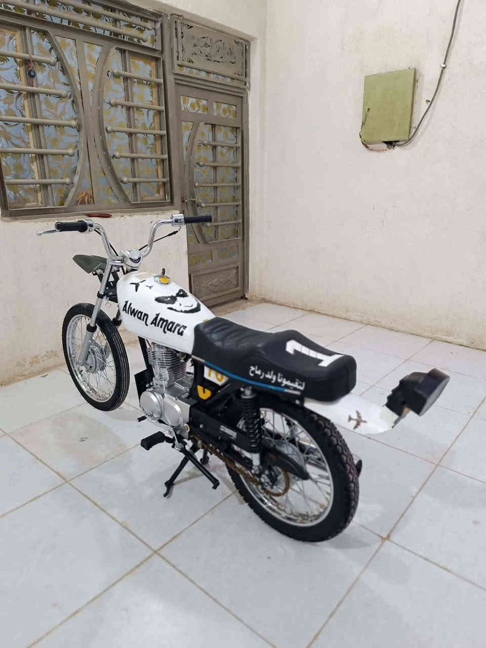 سلام عليكم دراجه لبيع تعمير حربي ساله شهر من معمره المكينه الانتس شاصي موديل 2025الدر كلك   السعر 850وبيه مجال 🌤متواجد عله الفيس شراي خاص    رقمي***********
