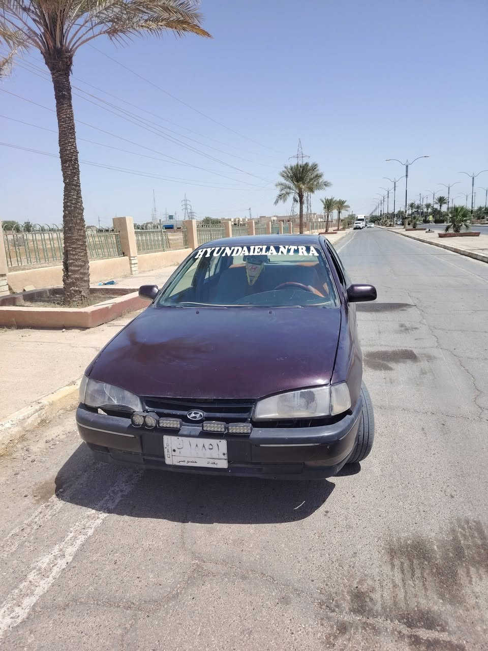 النترا موديل (93) كير عادي رقم بغداد باسمي مشروع وطني تبريد شغال ثلج شرط كير محرك بل شرط لا بخار ولا تنقيص الكهربائيات شغاله كلها مابيها اي نقص شواصي لا خياس ولا كص  صدر امامي خلفي جديد فقط تايرات نص عمر مكانها تكريت عوينات (26) وبيها مجال للطيبين  ( ***********)
