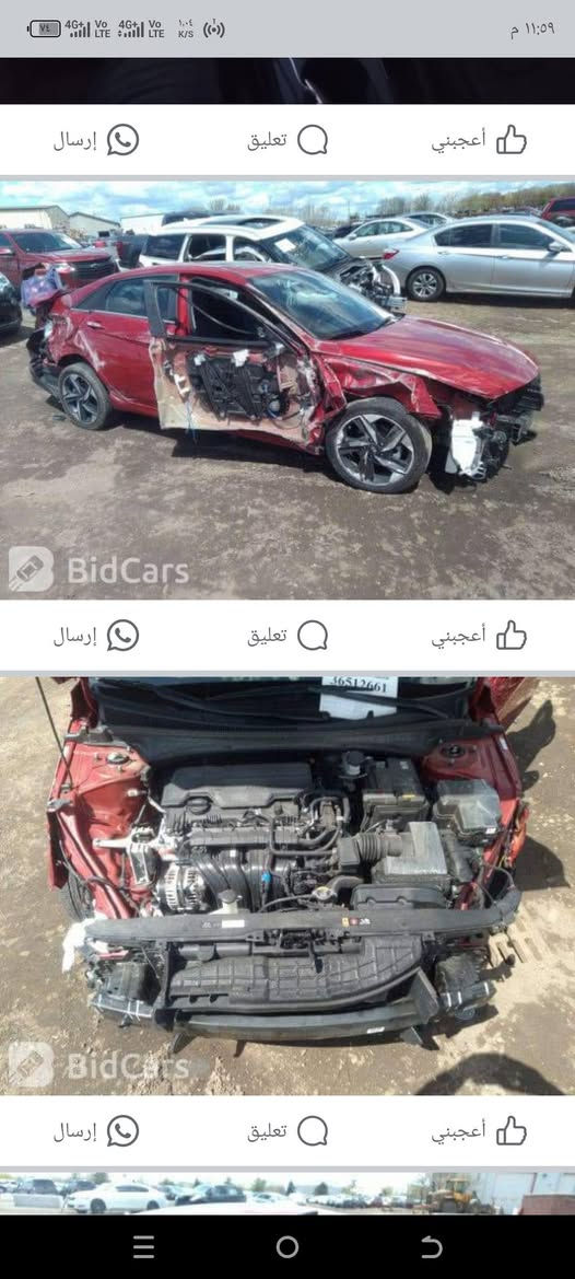 اسلام عليكم النترا موديل 22 فول رقم بغداد الدولي الصور الحادث مرفقه مع المنشور مصفره من كلشي مكان السياره المسبب رقم الهاتف *********** السعر 140 بيهه مجال مكفوله الغود وشواصي
