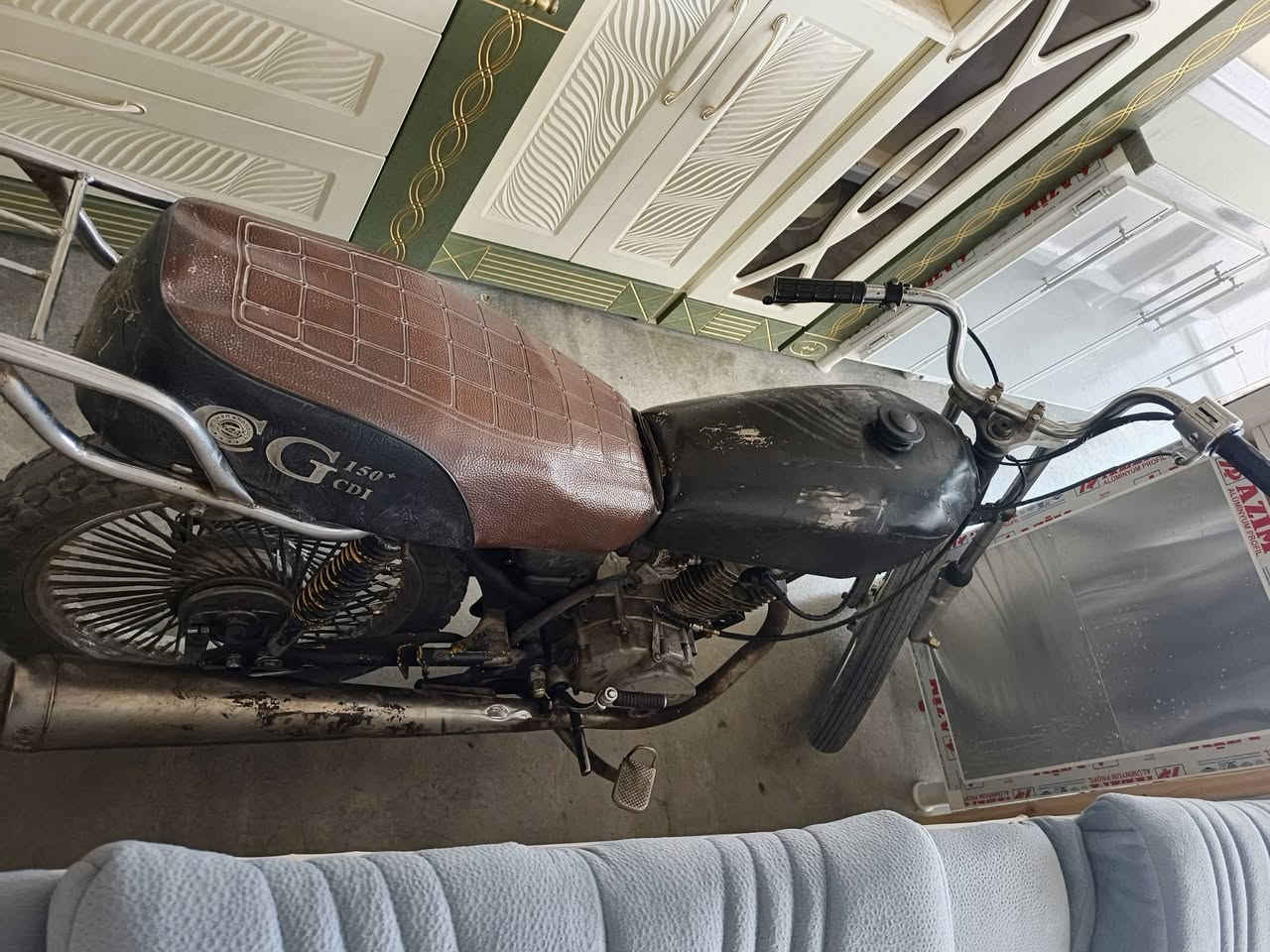 سلام عليكم شباب للبيع بل شرط انطي ماطور بانسات جديد تسفيت محرك جديد ويلات مسطره سعره 175 الي مو شراي لا يرسلني مستعجل للبيع  وهاي رقمي وتساب فقط ***********
