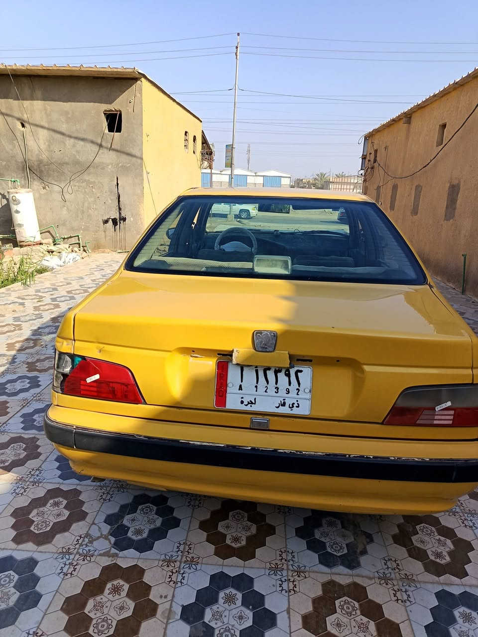 السلام عليكم بيجو بارص أجره ذي قار سنويه لغاية 2027 بيها/كازكيت /حداديه جديده عربانه خلفيه كامله صدر كامل معه المشط جديد زوج تاير جديد اسبوع من شاده مكان السيارة ديوانيه والمالك ايضن ديوانيه /سعر 30 بيها مجال للطيبين رقم موبايل *********** /بيه واتساب
