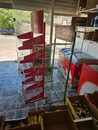 ٣عارضات ثلاجات للبيع UGERتركي سعر الواحدة ٢٥٠  مع عارضات شيبس الوحدة ب...