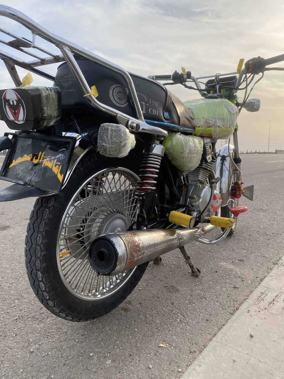 سلام عليكم …دراجه تايكر سونك للبيع أوراق الدراجه نضافه ١٠٠٪؜شله معدل فول الدراجه ما نقصه اي شي الدراجه انضف من الصوره مكان بابل نيل كيش الستفسار ***********
