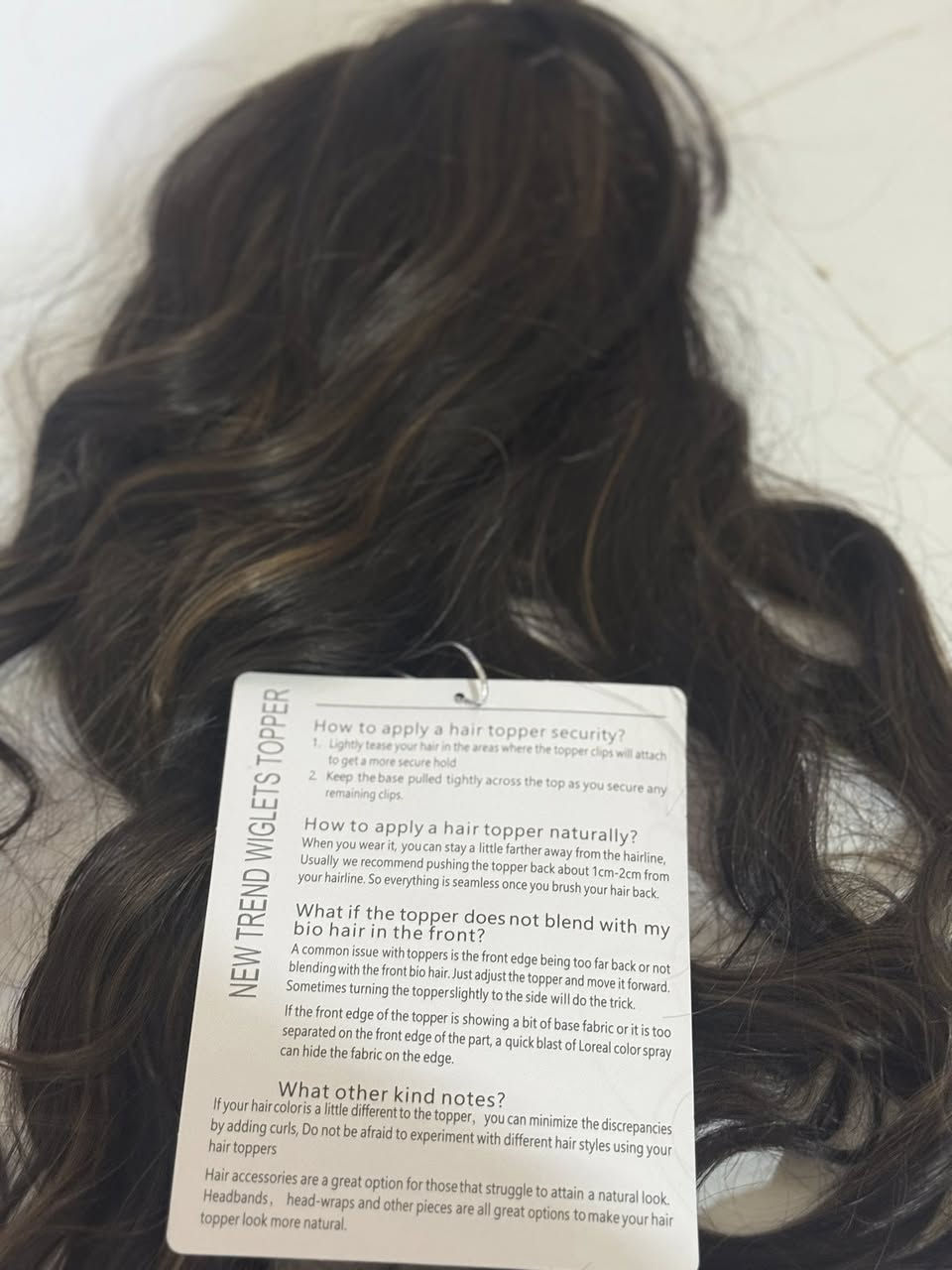 باروكه طبيعي بني غامق جدا ً مع خصل ميش بنيه متوسطه طول55
50 مع التوصيل🙏


**إذا كنت صاحب هذا الإعلان وتريد حذفه لأي سبب، رجاءا أرسل رسالة إلى الدعم الفني**