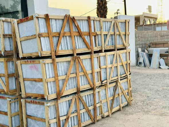 #_تحيه_طيبه_زبائننا_الكرام 
⚫ نعلن عن تجهيز مثال للرخام#_المرمر الايراني ذو مواصفات عالية  الجودة 💯
⬅️ملاحظة يوجد خدمة توصيل لكل المحافظات وبأسعار حسب الكميه 
⬅️النوع مرمر ايراني نيريز درجه  
⚫ السمك -18/ سم والقياس 30*60 
🟢سارعو بالحجز قبل نفاذالكميه 
⚫ مستعدون لتجهيز المشاريع الحكومية والأهلية والمكاتب في جميع المحافظات وبأسعار الجمله مناسبة جدا 
 السعر 💵12,500/ ألف القياس 30*50 سعر 11,500

العنوان كربلاء طريق النجف عمود 1210 معرض كربلاء المقدسة 
للحجز والاستفسار مراسلة الصفحة أو الاتصال على الارقام***********او***********
@ معرض كربلاء المقدسة للمرمر والبورسلين والبايات 
بأدارة - مثال للرخام
