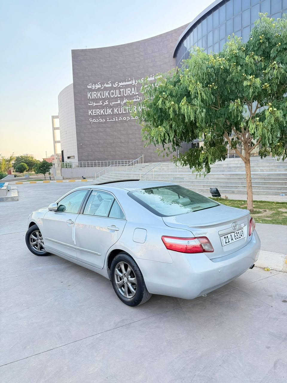 السلام عليكم ..
كامري خليجي فول مواصفاات 

موصفات GLX
الرقم سليمانية الجديد وسنوية جديد 
مكفوله كفاله عامة
سلايت
كشن كهربائي
قفل سرعة
تحكمات
داخل صاج
محرك ما مفتوح
گير ما مفتوح
صدر امامي خلفي جديد
تبريد ثلج + قطعتين
تخم تاير جديد 
السيارة جاهزة ما تحتاج اي مصرف
شرط بدون جلح
لمعة شركة
السعر 103
للأستفسار ***********
العنوان تكريت / الزهور تكريت, صلاح الدين
