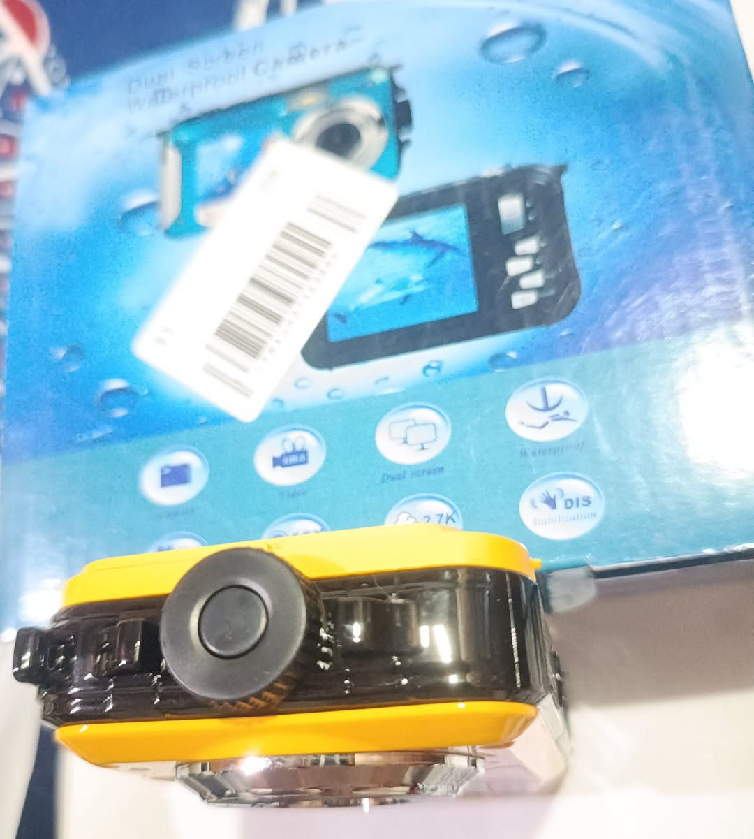 كاميرا رقمية مقاومة للماء ذات شاشة مزدوج

دقة الفيديو: 2.7K FHD.

التقريب: تقريب رقمي 16x.

المميزات: شاشة مزدوجة للتصوير الذاتي (سيلفي) تحت الماء للغوص.


**إذا كنت صاحب هذا الإعلان وتريد حذفه لأي سبب، رجاءا أرسل رسالة إلى الدعم الفني**