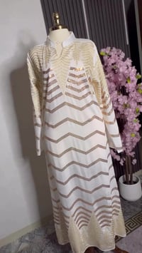 مخور كويتي • لنن أصلي • تطريز يدوي