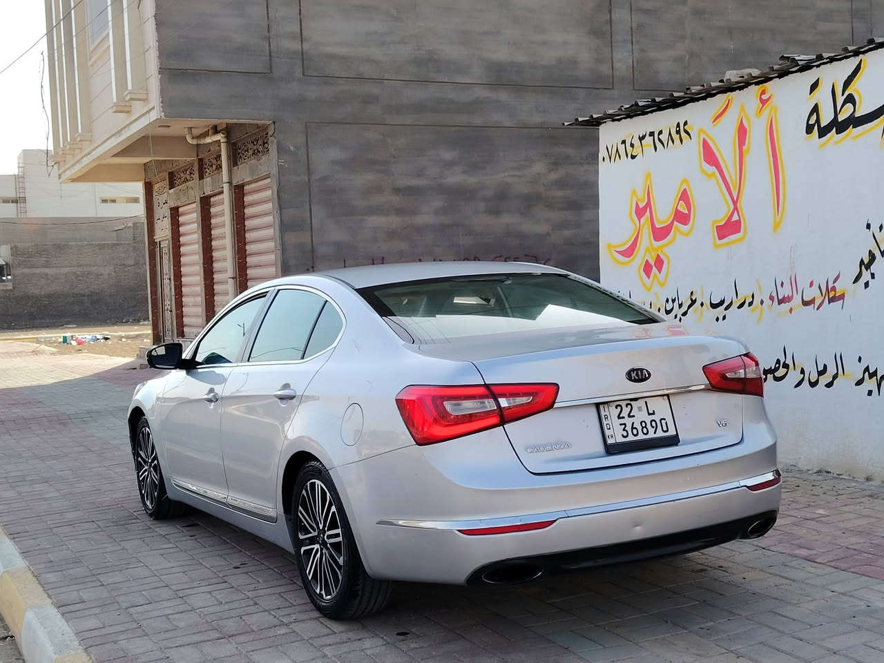 سلام عليكم للبيع او مراوس حسب لقناعه كدنزه 2014خليجي صبغ اقل لحزام 5قطع تقريبن ابيع حزام تكم وقماره مكفولات  رقم اربيل سنويه جديده تحويل مباشر
كير محرك صدر تخم تاير وتخم ويل جديد تبريد تدفئه شغال
منضومت زنون عالي ناصي داخل سياره نضيف ميه بل ميه مابيه اي نقص سياره حلوه وجاهزه سعر 108مكانه لأنبار رمادي شراي اتصل ***********
