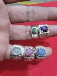 نواعم حلوات واحجار طبيعيه زمرد  جمشت زفير ياقوت الاوكوامارين   قياسهن ...