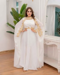 قفاطين تركية • شغل يدوي • شيفون أصلي