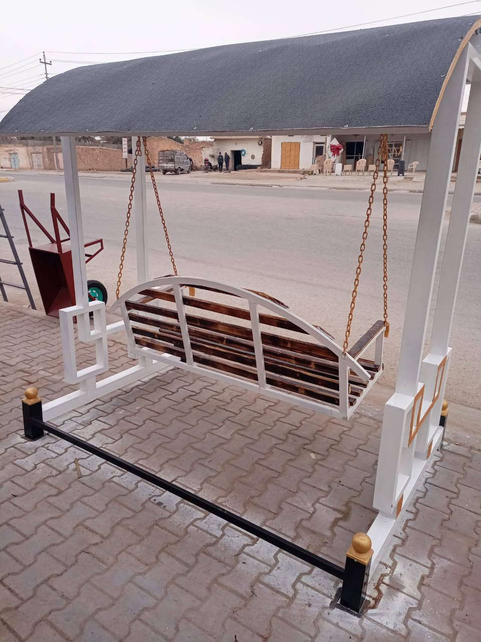 السلام عليكم يوجد مرجوحة درجة اولاة حطاطة الاحجام حسب الاتفاق الطول مترتين الارتفاع مترين وربع السعر 500وبيها مجال بصيط المكان القائم والشراء يتفضل ***********
