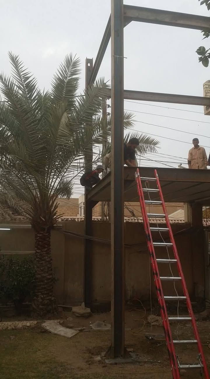 احمي بيتك من أشعة الشمس والمطر بحسن عمل عمل جملون تغليف كيربي معمل حداده الإتقان لعمل كافه أعمال الحداده *********** مسلم زياره

