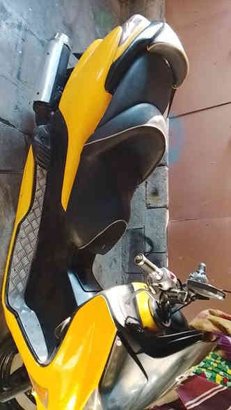 دراجه فورزا 0 9 كريستال 7 قير سعر 900 وبها مجال ***********
