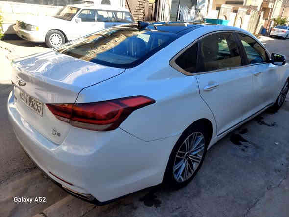 السلام عليكم  جنسيز g80 
موديل ٢٠١٥ موصفات برستيج السياره بيه صفحه صبغ ابيعلك حزام كير مكينه مكفولات نواقص السياره فقط دبل أمامي موصفات البرستيج معروفه ميحتاج اذكره مكانه الكراده هاتف ***********
السعر ١٣٥ وبيه مجال بسيط
