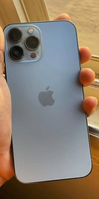 ايفون 13 برو ماكس ذاكره 256  بطاريه83  تك سيم   نموذج M امريكي  نضافه ...