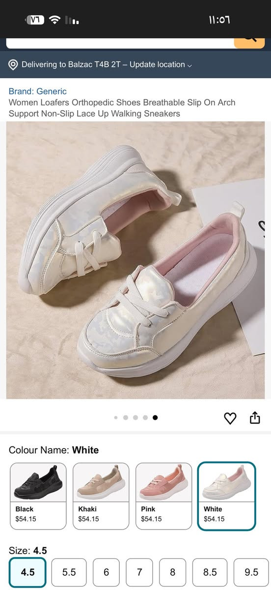 حذاء رياضي بتصميم أنيق ومريح ووزن صفرر
شوفوا السعر بالموقع ويمنا ببلاشش🤦🏼‍♀️😌 
قياس ٣٧


**إذا كنت صاحب هذا الإعلان وتريد حذفه لأي سبب، رجاءا أرسل رسالة إلى الدعم الفني**