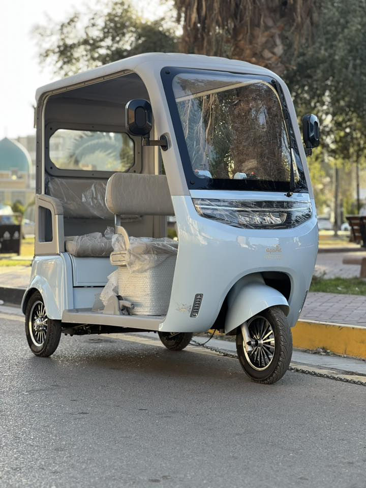 سلام عليكم شباب دراجه شحن  تكتك ثلاث عجلات للبيع  زيرو زيرو زيرو غير مستخدم مشحونه شحنه وحده فقط مماشيه من المعرض البيت فقط. دراجه عالميه وبيها مواصفات كلش قويه وتخبل وسعرها معروف عند محلات 
مواصفاتها 

الموديل 2026
البطاريات مسطره كبار 
كل شحنه تمشيك 80 كيلو 
السرع 1.2.3
السرعه 60 حقيقي 
بيها كامره خلفيه 
كشنات جلد 
رجوع الخلف 
شاشه تاب تعرض الك العطل ان وحده
وياها جادر بعدني مشاده
لونها كلش مميز 
 وصير بدي ال خلف هم 
وتحمل 3اشخاص 
بريكات 3 
هند بريك 
تشغيل عن بعد 
جهاز انذار السرقه 
مري جانبيه 
ماسحه الجامهً اماميه 

 
وبعد بيها مواصفات تخبل وهواي 

اي استفسار اتصاال 

***********

مكاني بغداد
